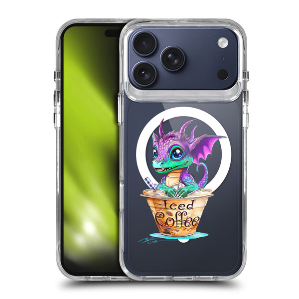 Ruth Thompson Cups and Dragons Iced Coffee SHOCKPROOF BUMPER CASE COMPATIBLE WITH Apple iPhone 17 Pro Max & MAGSAFE