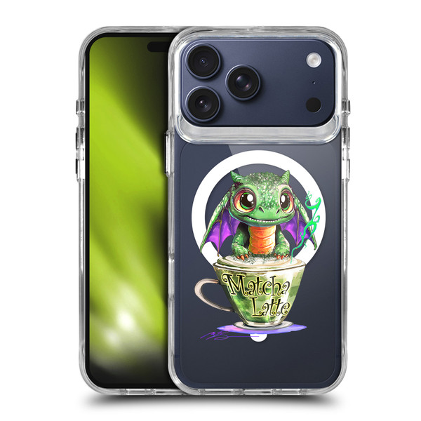 Ruth Thompson Cups and Dragons Matcha SHOCKPROOF BUMPER CASE COMPATIBLE WITH Apple iPhone 17 Pro Max & MAGSAFE