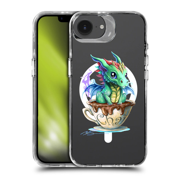 Ruth Thompson Cups and Dragons Chai SHOCKPROOF BUMPER CASE COMPATIBLE WITH Apple iPhone 16e / Apple iPhone 17e & MAGSAFE