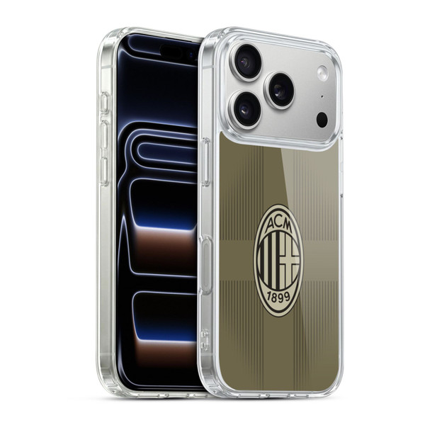 AC Milan 2022/23 Third Kit Soft Gel Case for Apple iPhone 17 Pro