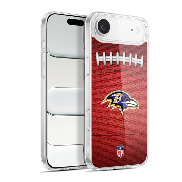 NFL Baltimore Ravens Graphics Football Soft Gel Case for Apple iPhone 17 Air