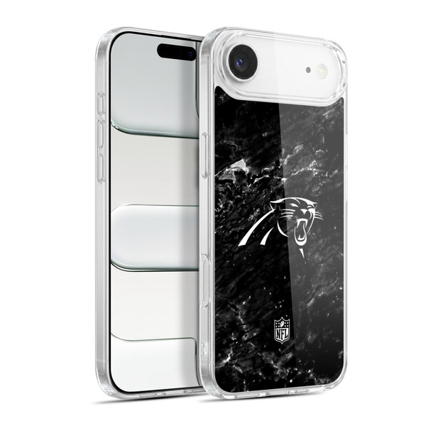 NFL Carolina Panthers Artwork Marble Soft Gel Case for Apple iPhone 17 Air