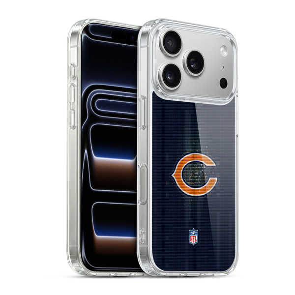 NFL Chicago Bears Artwork LED Soft Gel Case for Apple iPhone 17 Pro