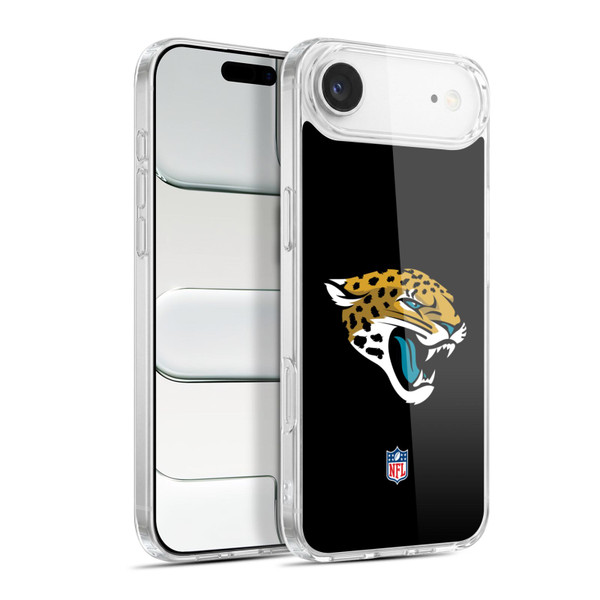 NFL Jacksonville Jaguars Logo Plain Soft Gel Case for Apple iPhone 17 Air