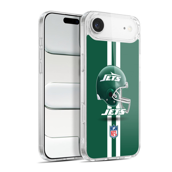 NFL New York Jets Logo Helmet Soft Gel Case for Apple iPhone 17 Air