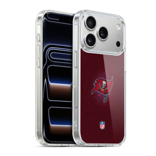 NFL Tampa Bay Buccaneers Artwork LED Soft Gel Case for Apple iPhone 17 Pro