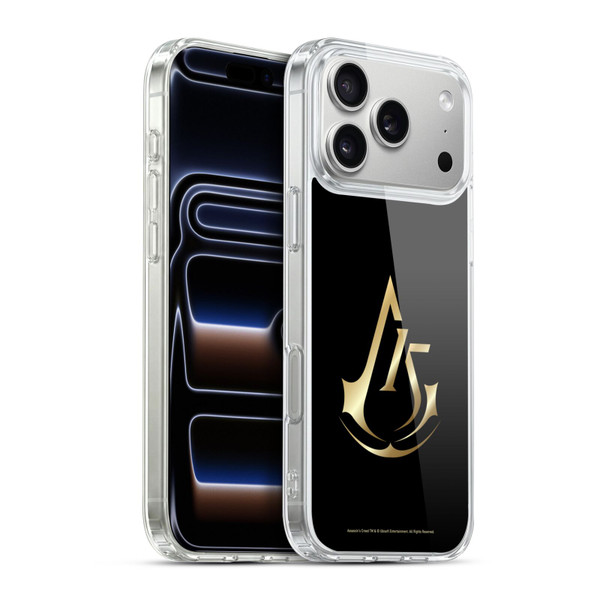 Assassin's Creed 15th Anniversary Graphics Crest Soft Gel Case for Apple iPhone 17 Pro Max