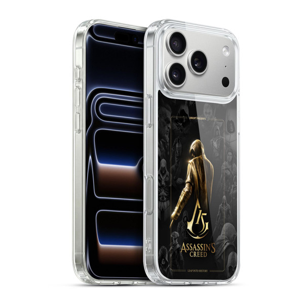 Assassin's Creed 15th Anniversary Graphics Key Art Soft Gel Case for Apple iPhone 17 Pro Max