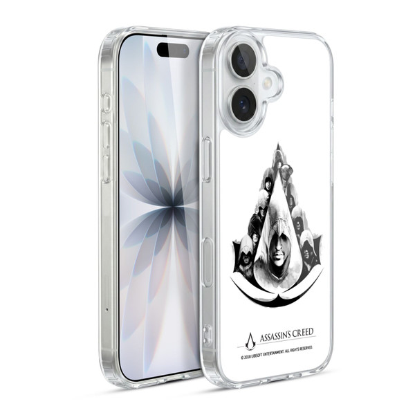 Assassin's Creed Legacy Logo Characters Soft Gel Case for Apple iPhone 17