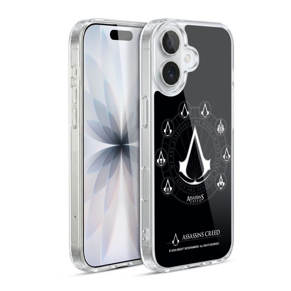 Assassin's Creed Legacy Logo Crests Soft Gel Case for Apple iPhone 17