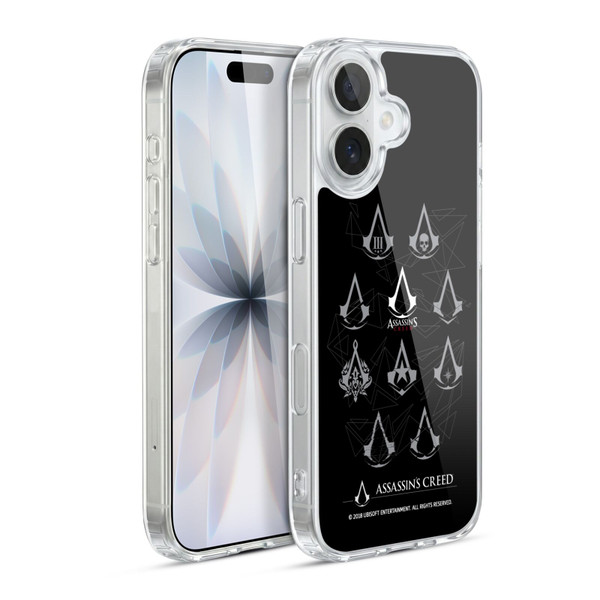 Assassin's Creed Legacy Logo Geometric Crest Soft Gel Case for Apple iPhone 17