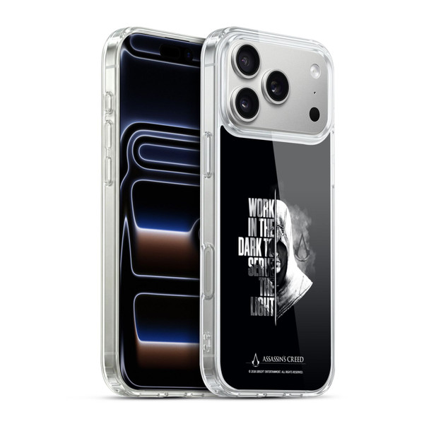 Assassin's Creed Legacy Typography Half Soft Gel Case for Apple iPhone 17 Pro Max