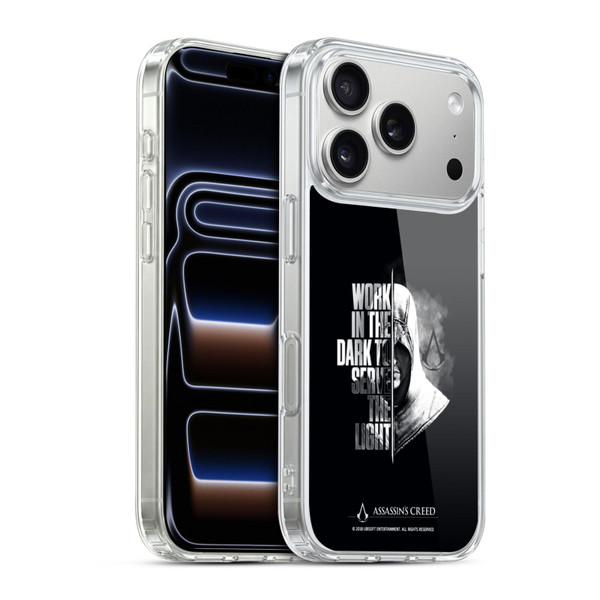 Assassin's Creed Legacy Typography Half Soft Gel Case for Apple iPhone 17 Pro