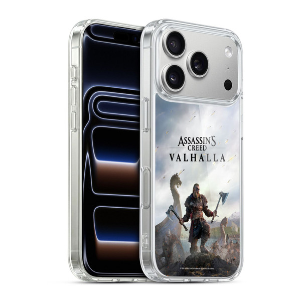 Assassin's Creed Valhalla Key Art Male Eivor Soft Gel Case for Apple iPhone 17 Pro
