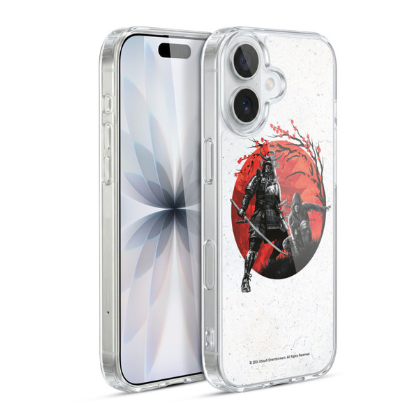 Assassin's Creed Shadows Graphics Japan Flag Characters Soft Gel Case for Apple iPhone 17