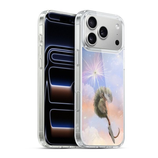 Ash Evans Animals Dandelion Mouse Soft Gel Case for Apple iPhone 17 Pro Max
