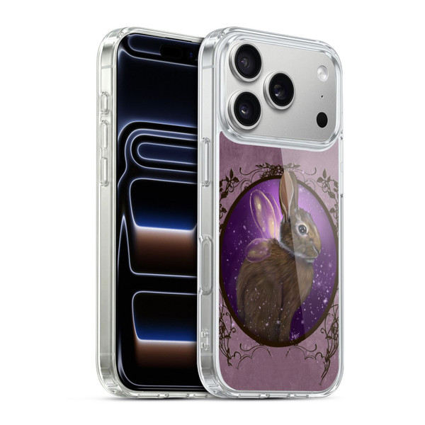 Ash Evans Animals Rabbit Soft Gel Case for Apple iPhone 17 Pro