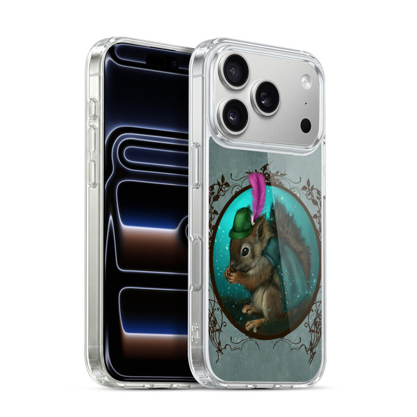 Ash Evans Animals Squirrel Soft Gel Case for Apple iPhone 17 Pro