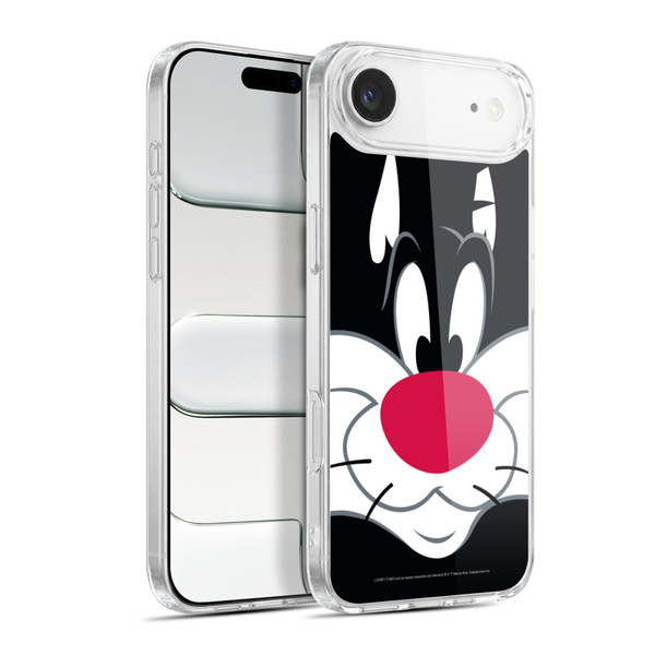 Looney Tunes Full Face Sylvester The Cat Soft Gel Case for Apple iPhone 17 Air