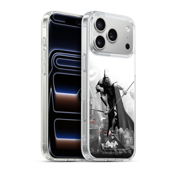 Batman Arkham City Key Art Comic Book Cover Soft Gel Case for Apple iPhone 17 Pro Max