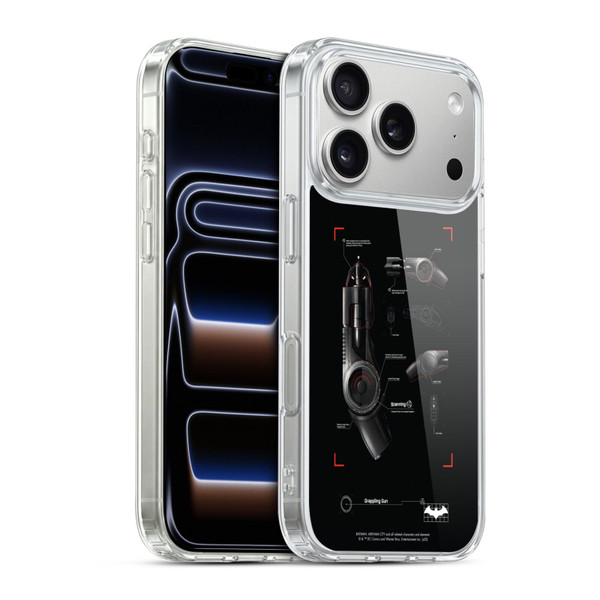 Batman Arkham City Graphics Grappling Gun Soft Gel Case for Apple iPhone 17 Pro