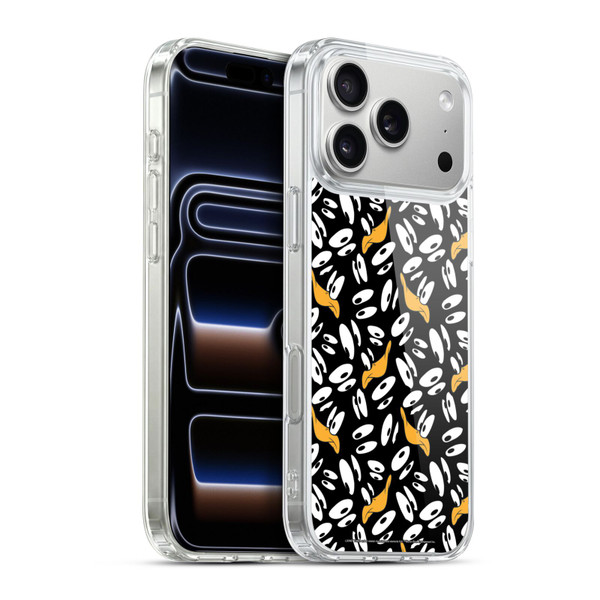 Looney Tunes Patterns Daffy Duck Soft Gel Case for Apple iPhone 17 Pro Max