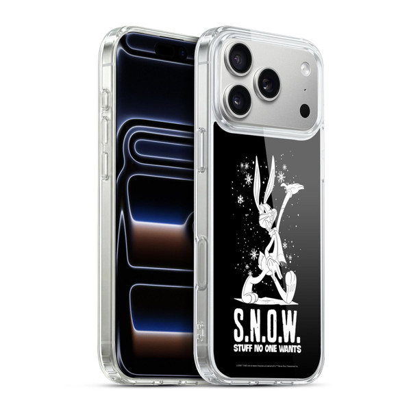 Looney Tunes Season Bugs Bunny Snow Soft Gel Case for Apple iPhone 17 Pro Max