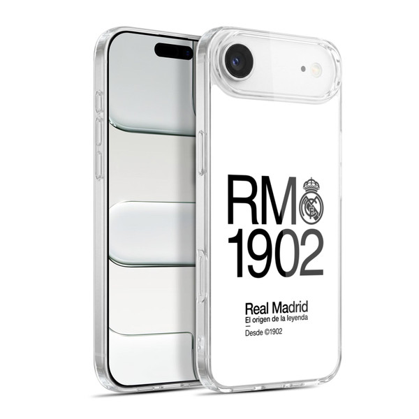 Real Madrid CF Legend RM 1902 Soft Gel Case for Apple iPhone 17 Air