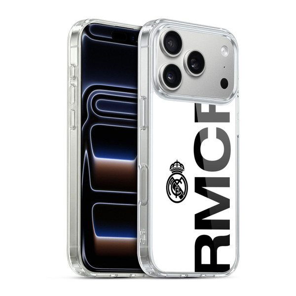 Real Madrid CF Legend RMCF Soft Gel Case for Apple iPhone 17 Pro