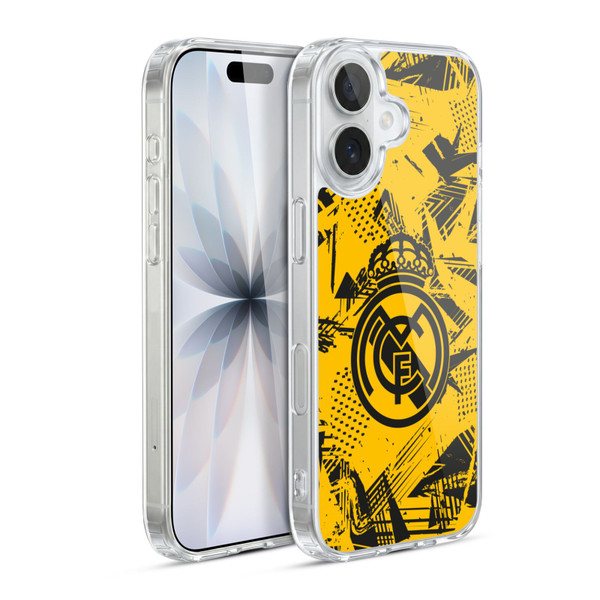 Real Madrid CF Urban Yellow Soft Gel Case for Apple iPhone 17