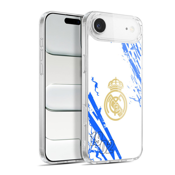 Real Madrid CF Urban White Blue Soft Gel Case for Apple iPhone 17 Air