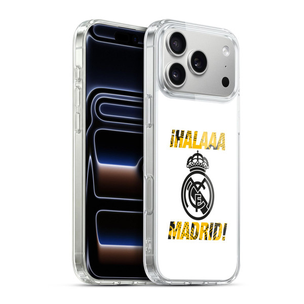 Real Madrid CF Urban Hala Madrid Soft Gel Case for Apple iPhone 17 Pro Max