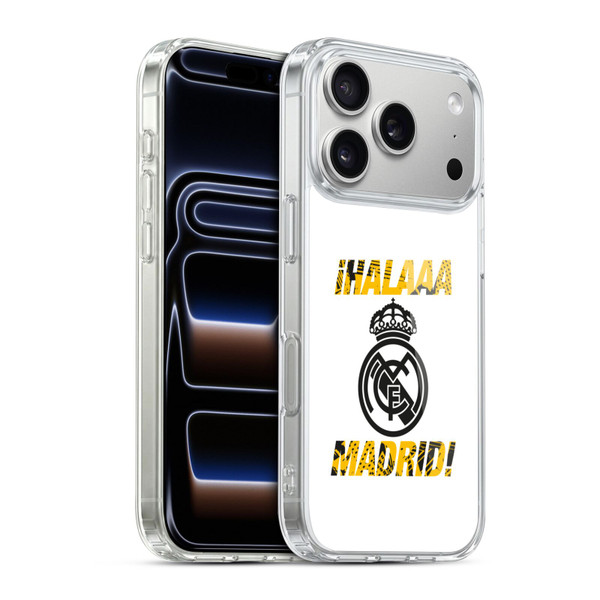 Real Madrid CF Urban Hala Madrid Soft Gel Case for Apple iPhone 17 Pro