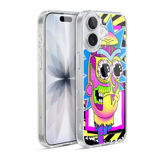 Rick And Morty Season 1 & 2 Graphics Rick Soft Gel Case for Apple iPhone 17