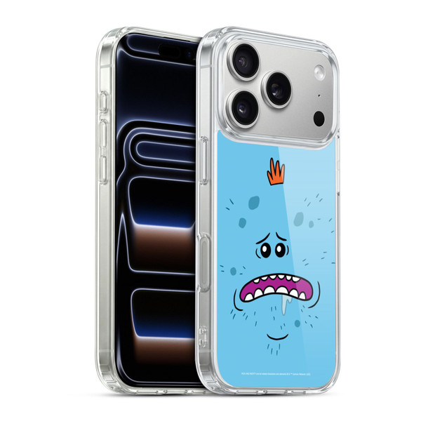 Rick And Morty Season 4 Graphics Mr. Meeseeks Soft Gel Case for Apple iPhone 17 Pro