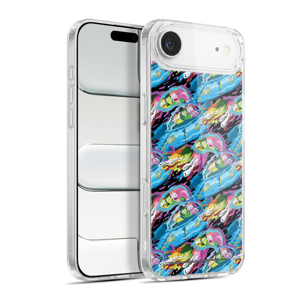 Rick And Morty Season 5 Graphics Warp Pattern Soft Gel Case for Apple iPhone 17 Air