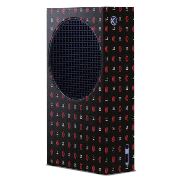 AC Milan Art Pattern Logo Game Console Wrap Case Cover for Microsoft Xbox Series S Console