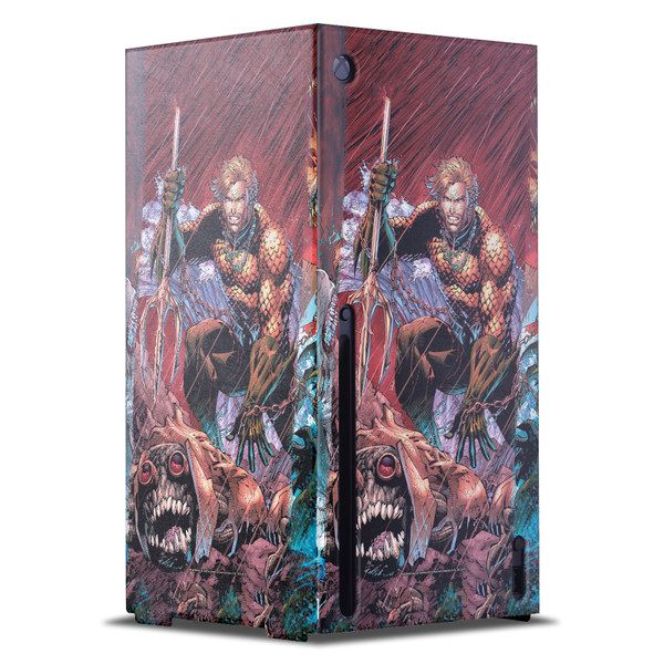 Aquaman DC Comics Comic Book Cover Collage Game Console Wrap Case Cover for Microsoft Xbox Series X