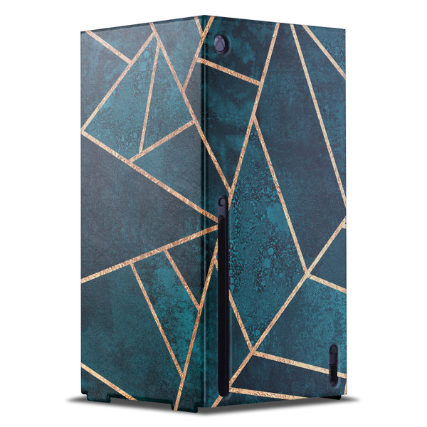 Elisabeth Fredriksson Art Mix Deep Teal Stone Game Console Wrap Case Cover for Microsoft Xbox Series X