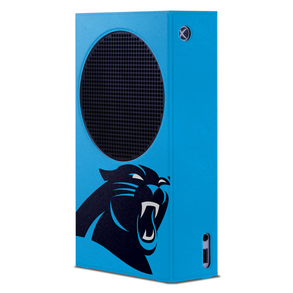 NFL Carolina Panthers Oversize Game Console Wrap Case Cover for Microsoft Xbox Series S Console