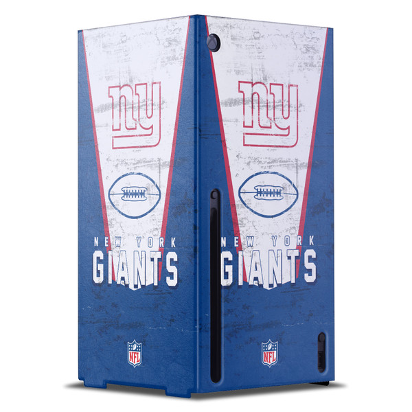 NFL New York Giants Banner Game Console Wrap Case Cover for Microsoft Xbox Series X