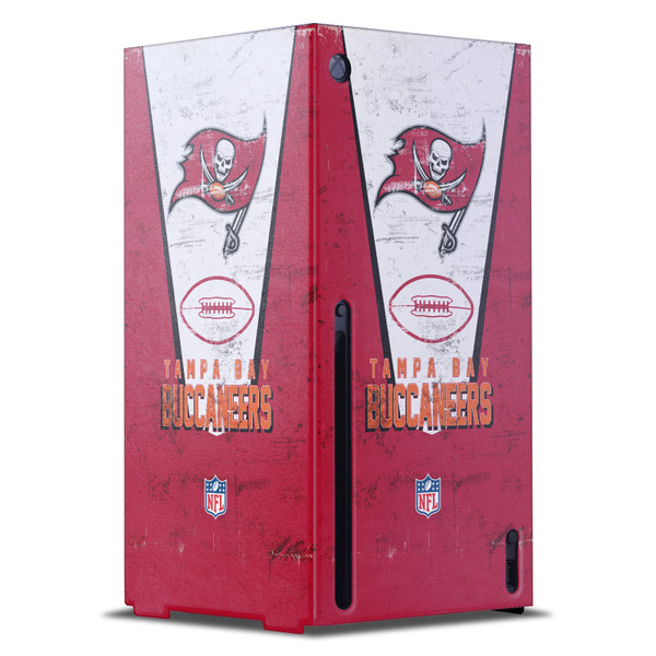 NFL Tampa Bay Buccaneers Banner Game Console Wrap Case Cover for Microsoft Xbox Series X