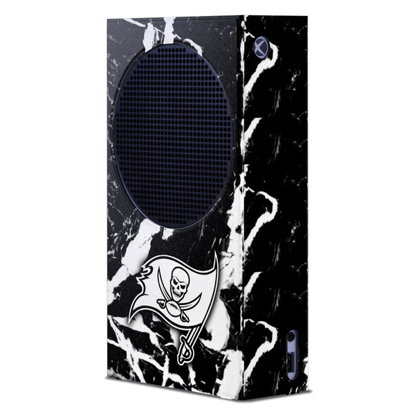 NFL Tampa Bay Buccaneers Marble Game Console Wrap Case Cover for Microsoft Xbox Series S Console