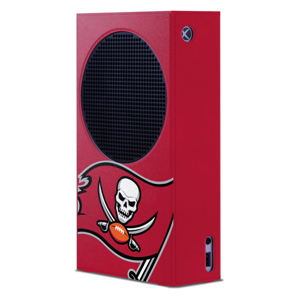 NFL Tampa Bay Buccaneers Oversize Game Console Wrap Case Cover for Microsoft Xbox Series S Console