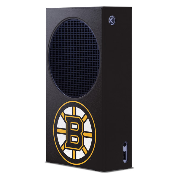 NHL Boston Bruins Plain Game Console Wrap Case Cover for Microsoft Xbox Series S Console
