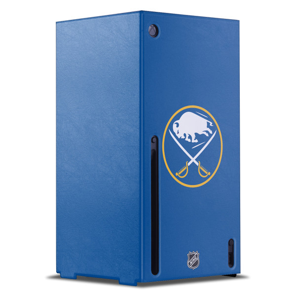 NHL Buffalo Sabres Plain Game Console Wrap Case Cover for Microsoft Xbox Series X