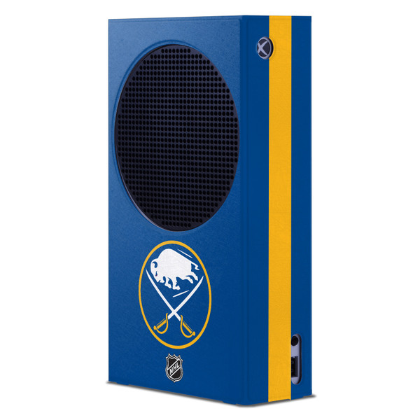 NHL Buffalo Sabres Plain Game Console Wrap Case Cover for Microsoft Xbox Series S Console