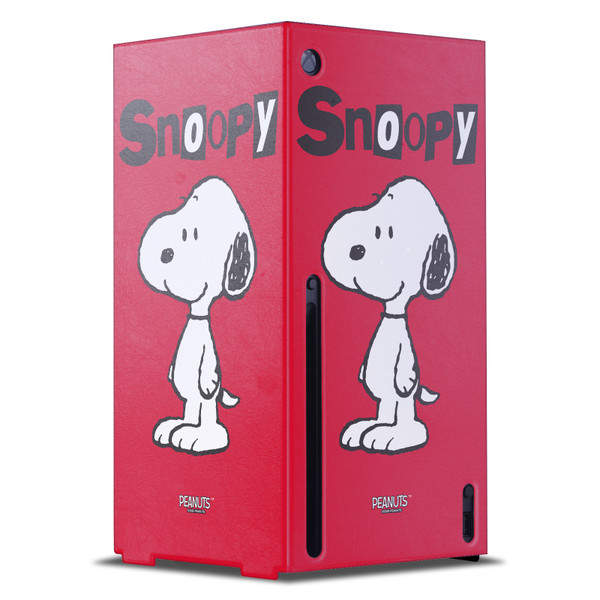 Peanuts Character Graphics Snoopy Game Console Wrap Case Cover for Microsoft Xbox Series X