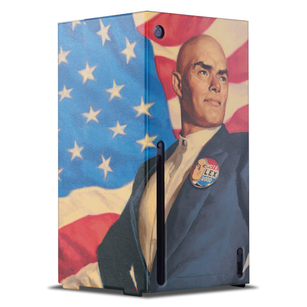Superman DC Comics Logos And Comic Book Lex Luthor Game Console Wrap Case Cover for Microsoft Xbox Series X