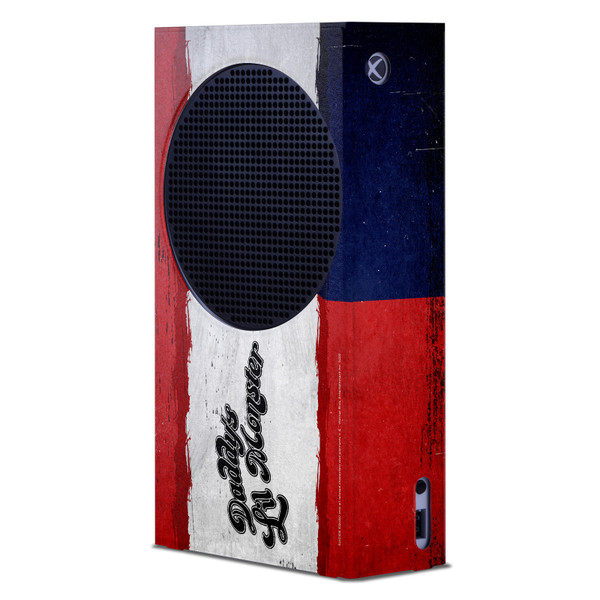 Suicide Squad 2016 Graphics Harley Quinn Costume Game Console Wrap Case Cover for Microsoft Xbox Series S Console